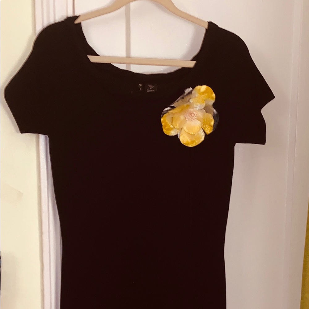M.T.W.T. 9-5 black knee high dress